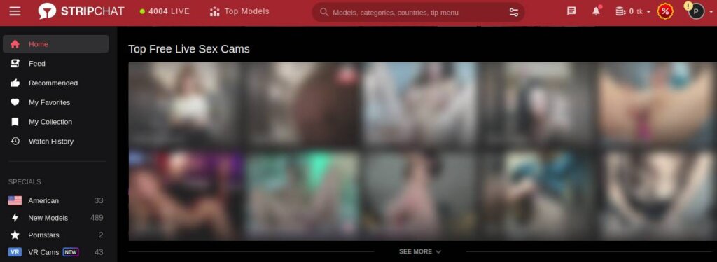 StripChat Live Sex Cams - Main Page